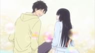 Sawako and Kazehaya as seen in one of the anime confessions (Image via Production I.G.)
